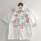 2003 Patchwork Paisley White Shirt (~M~)