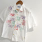 2003 Patchwork Paisley White Shirt (~M~)