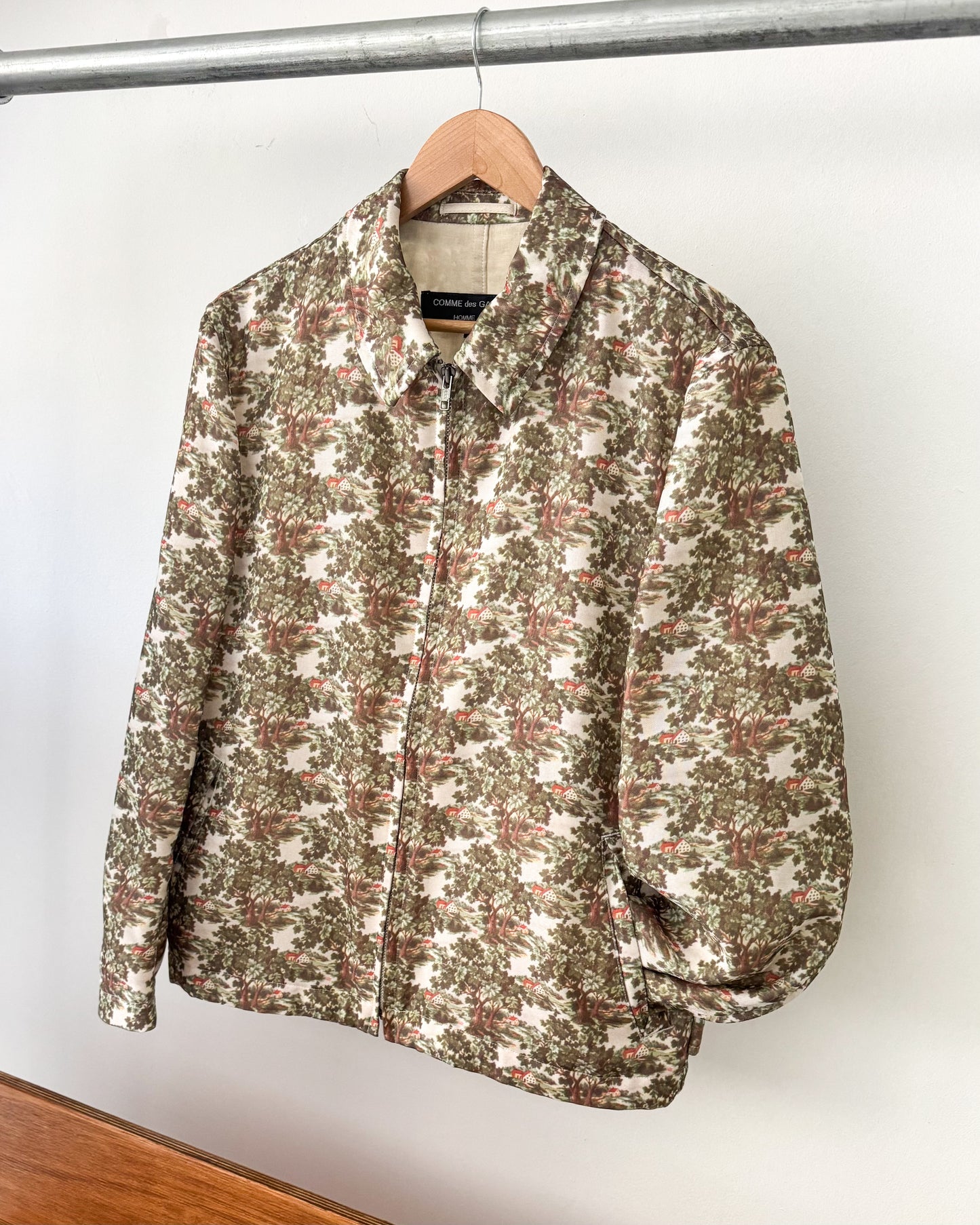 1996 Country Side / Village Print Work Jacket (M)