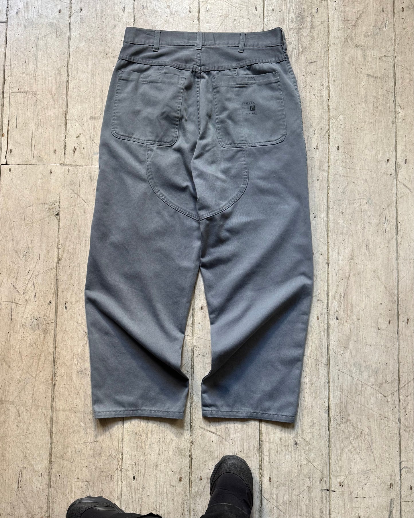 Early 2000s M.F(4)P Grey Side Pocket Pants (30~32)