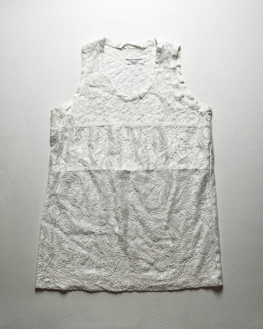 1992 Panelled Lace Tank Top / Vest