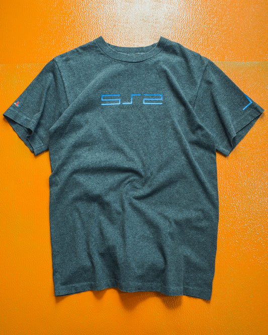 Stussy Playstation 2 / PS2 Graphic Rip Dark Grey T-shirt (S)